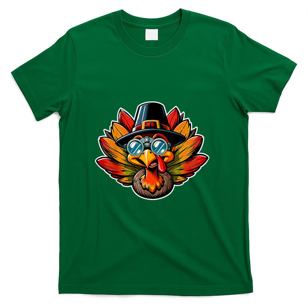 Optometry Thanksgiving Turkey Optometrist Eye Doctor Funny T-Shirt
