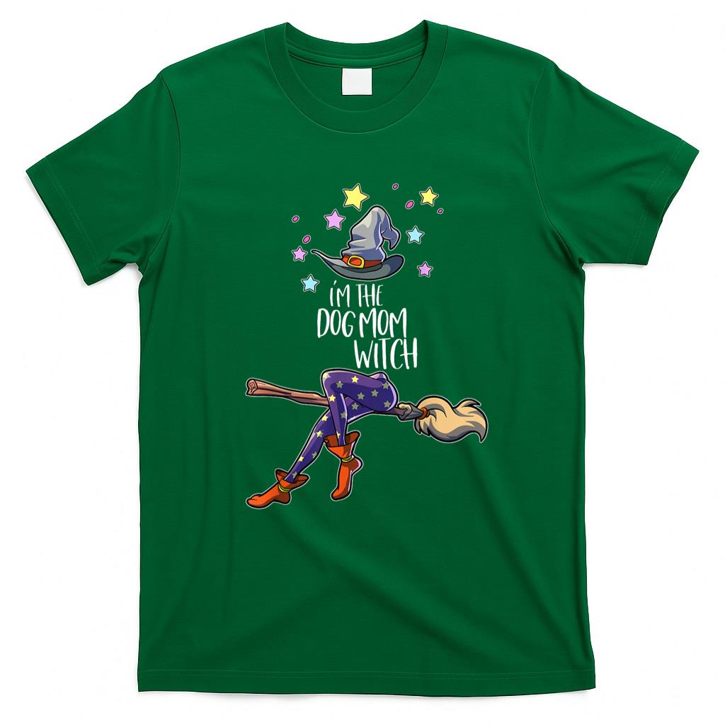 Pet Mom Halloween Shirt - Dog Mom Witch Halloween Group Matching Halloween T-Shirt