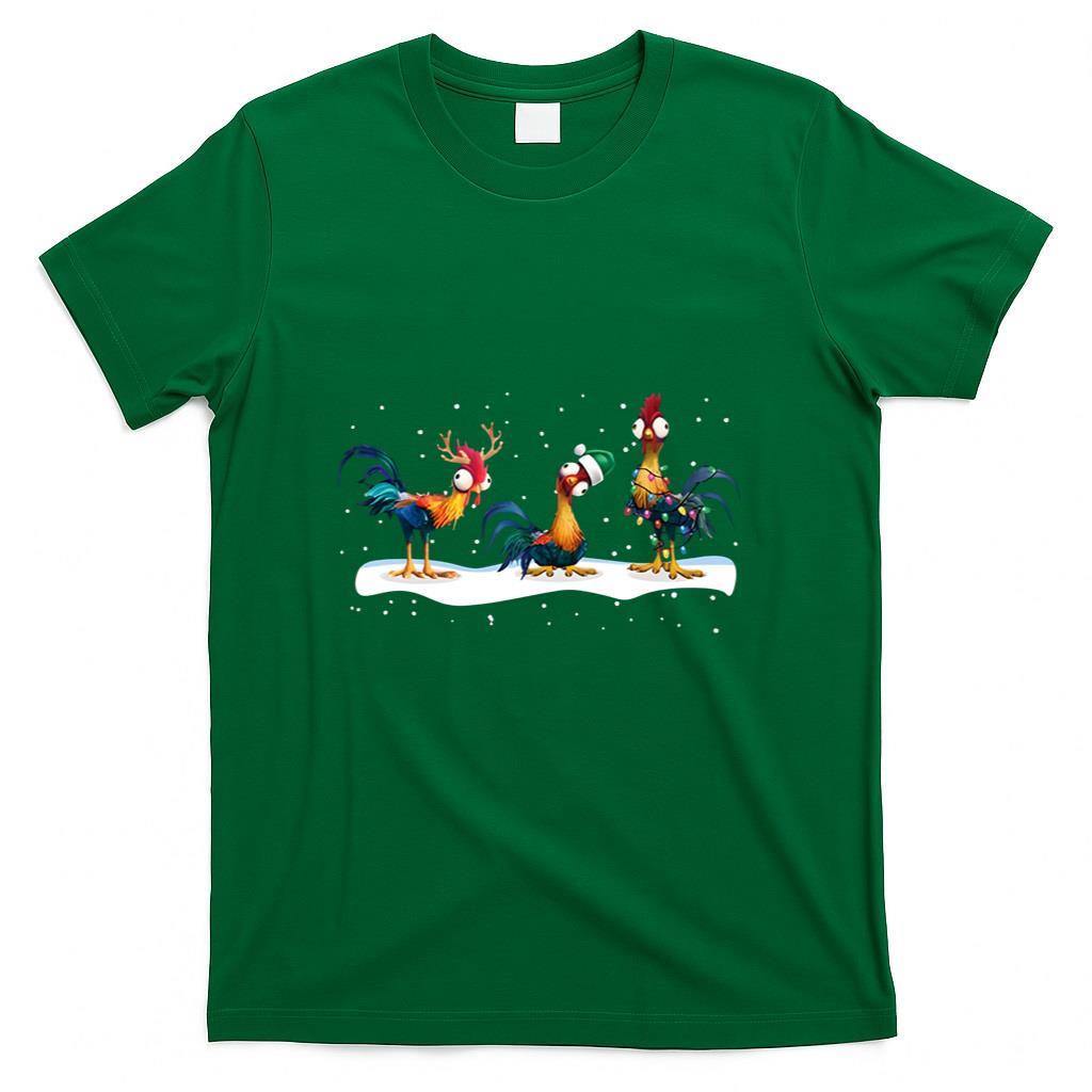 Hei Hei Chicken Christmas Long Sleeve T-Shirt