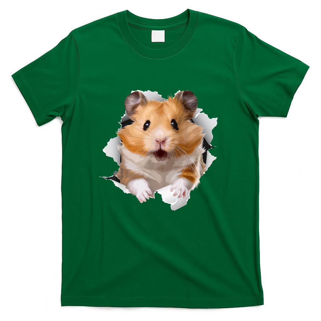 Cute Hamster Design for Men Women Kids Animal Hamster Lovers T-Shirt