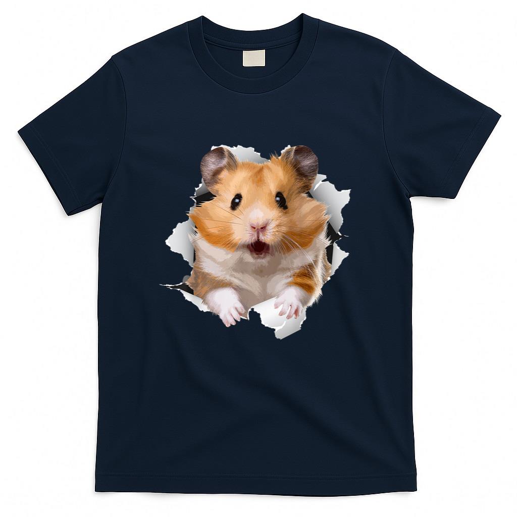 Cute Hamster Design for Men Women Kids Animal Hamster Lovers T-Shirt