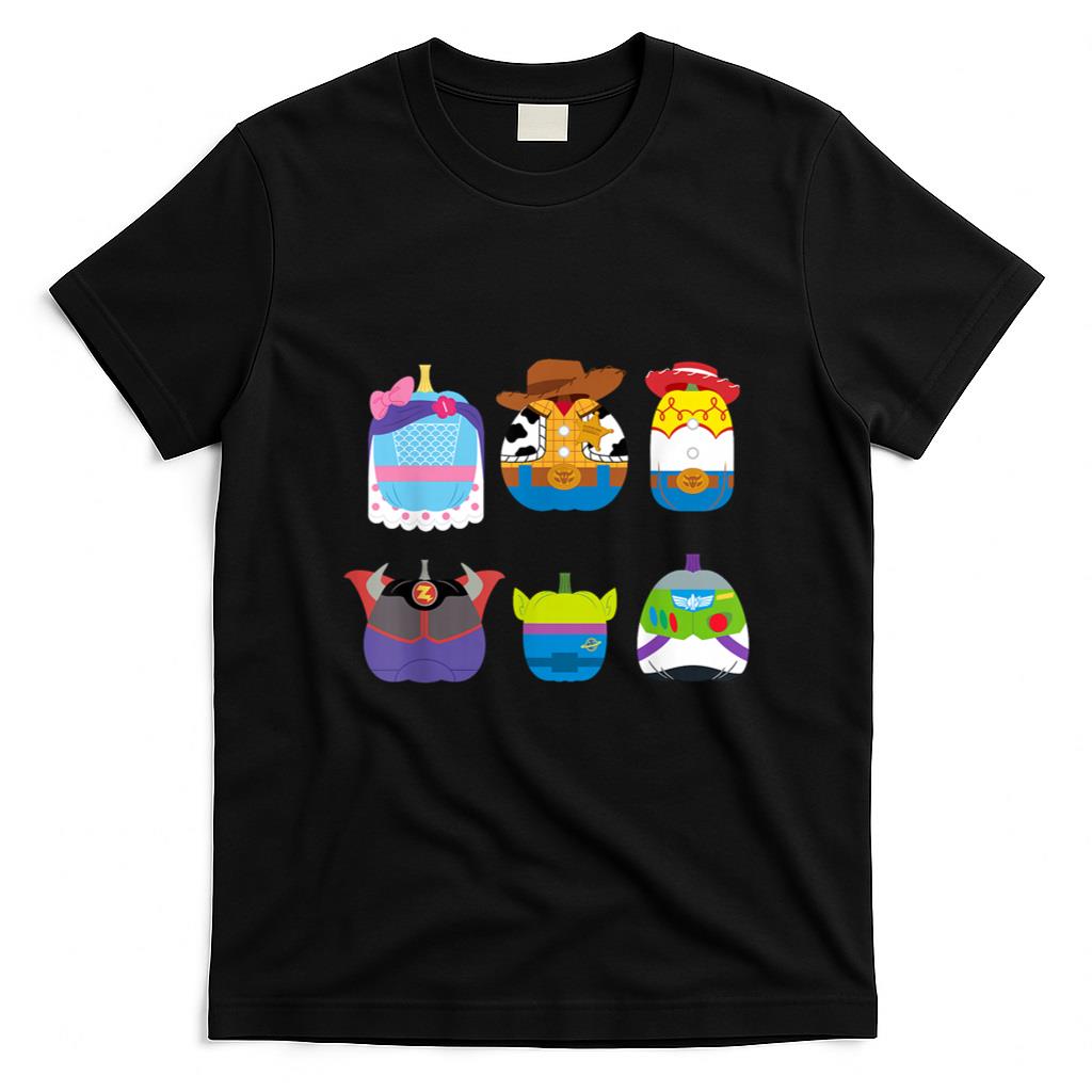Halloween Shirt - Disney and Pixar's Toy Story Halloween Pumpkin Grid T-Shirt