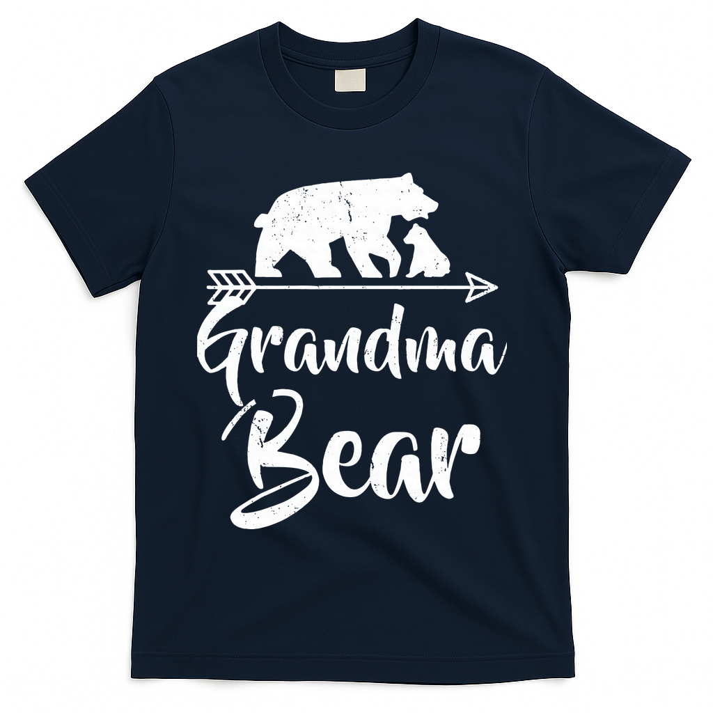 Grandma Bear Best Gift Mother's Father's Day T-Shirt