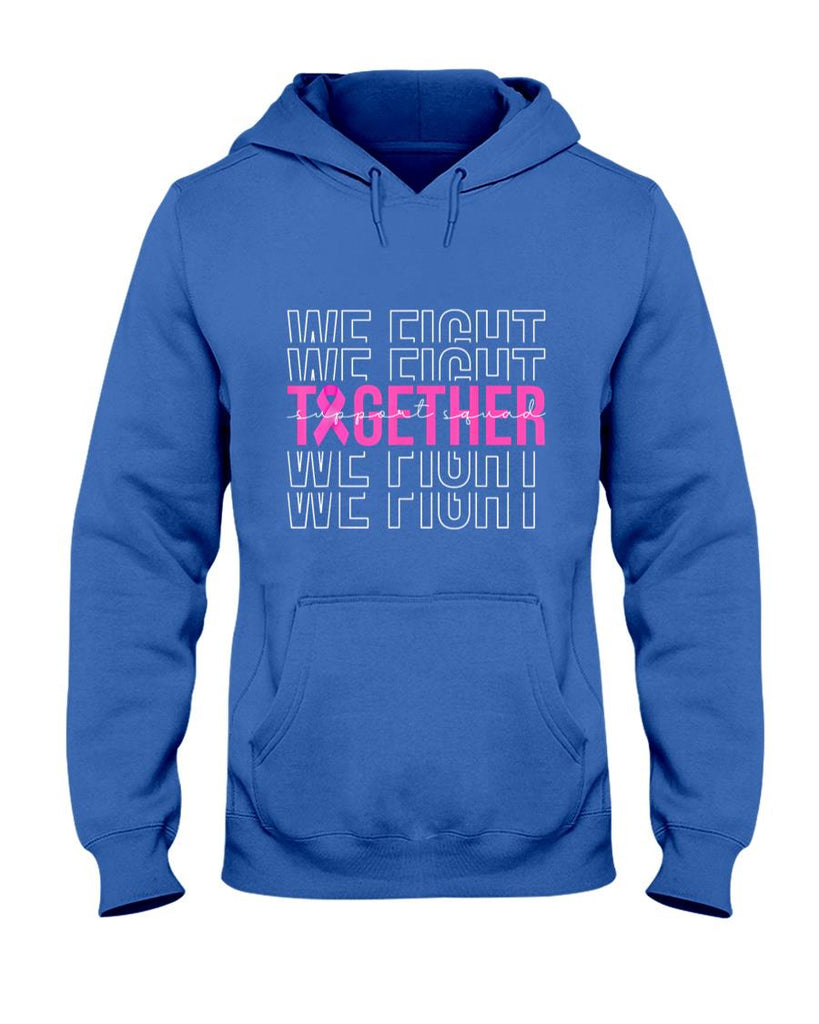We Fight Together Breast Cancer Awareness Support Squad T-Shirt