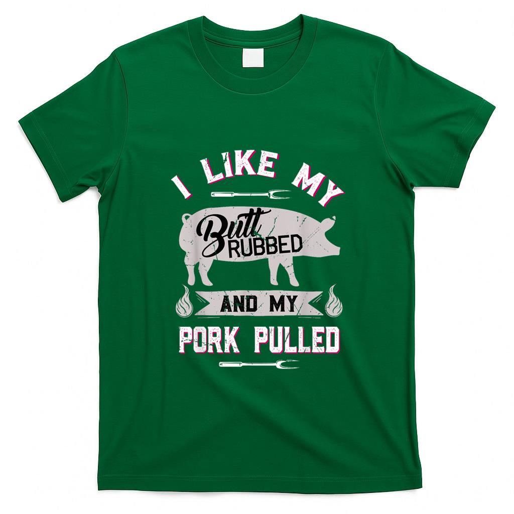 Funny Tees - Funny BBQ Grilling Quote Pig Pulled Pork T-Shirt