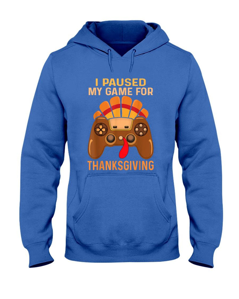 Happy Thanksgiving gaming fall Turkey gamer boys kids men T-Shirt