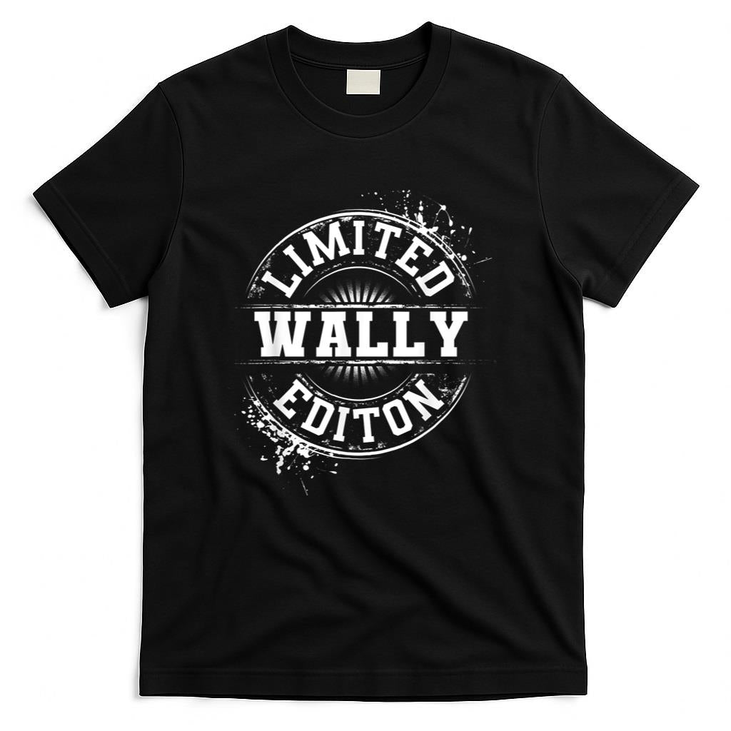 WALLY Limited Edition Funny Personalized Name Joke Gift T-Shirt