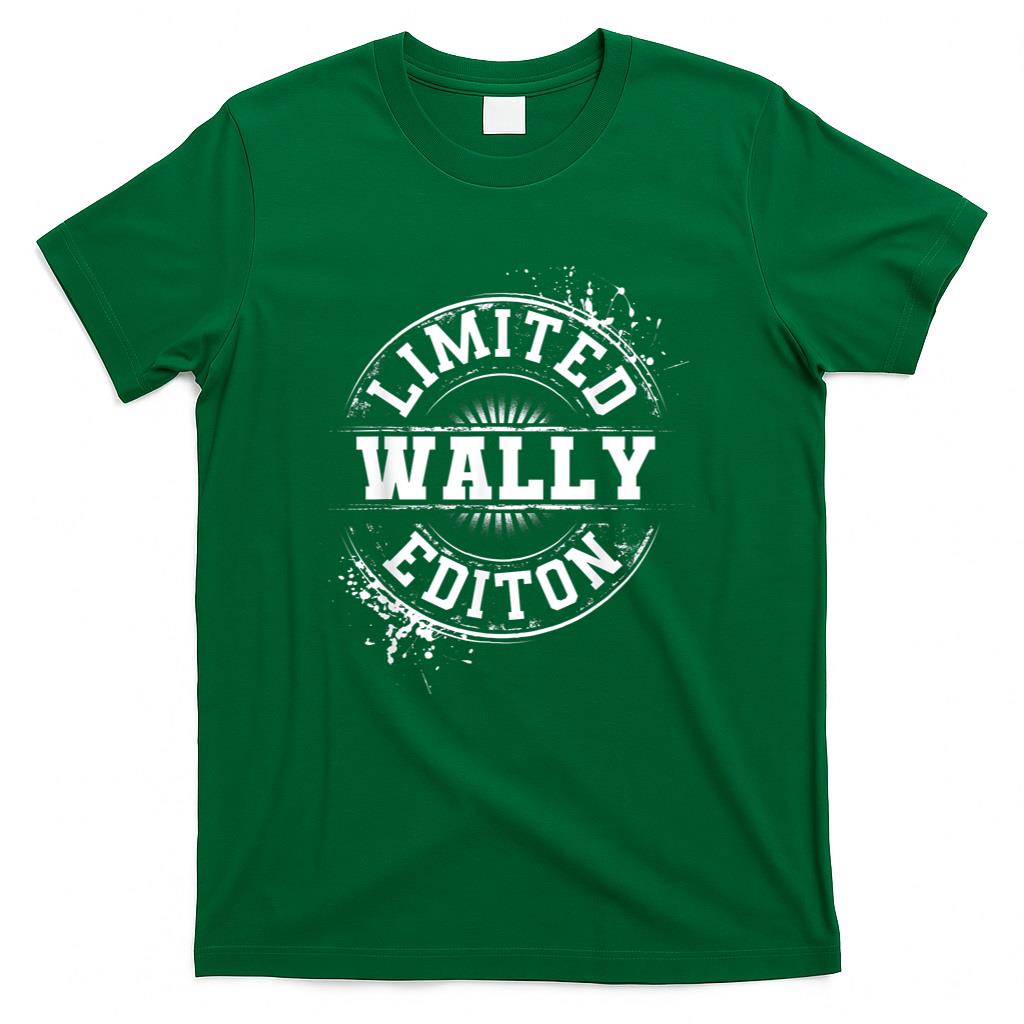 WALLY Limited Edition Funny Personalized Name Joke Gift T-Shirt