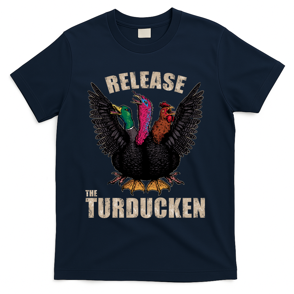Thanksgiving Day Turkey Turducken Kaiju Monster Ugly Sweater Cute Gift T-Shirt