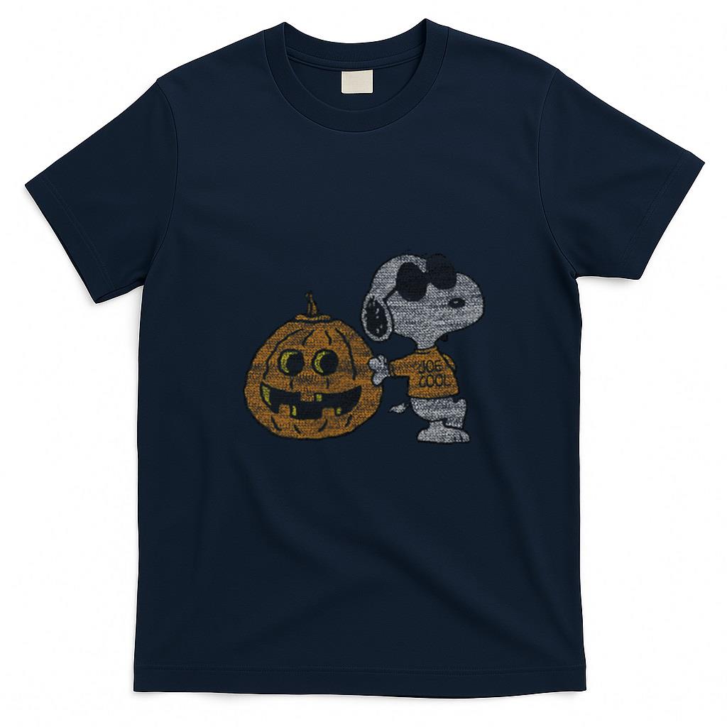 Halloween Shirt - Peanuts Halloween Cool Pumpkin Snoopy T-Shirt