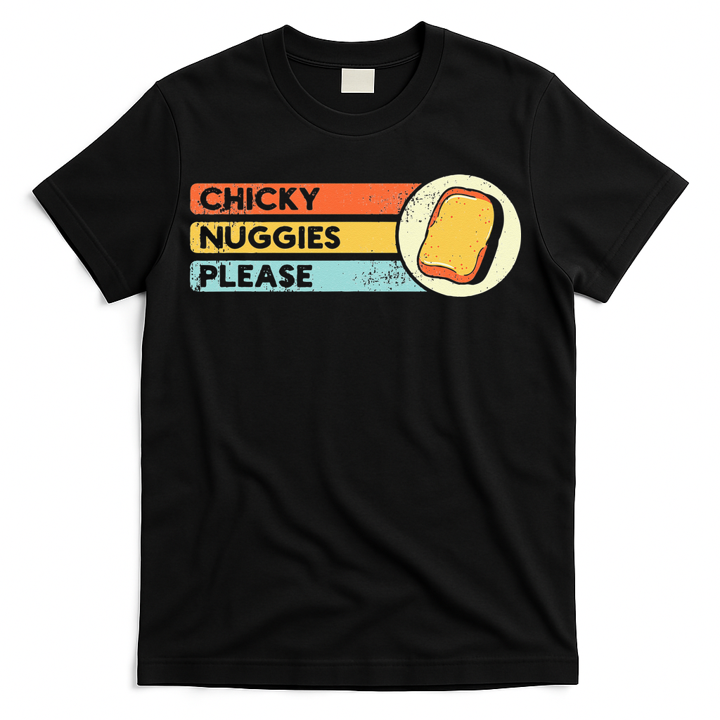 Chicky Nuggies Chicken Nugget Fans Nug Eaters Fast Food T-Shirt