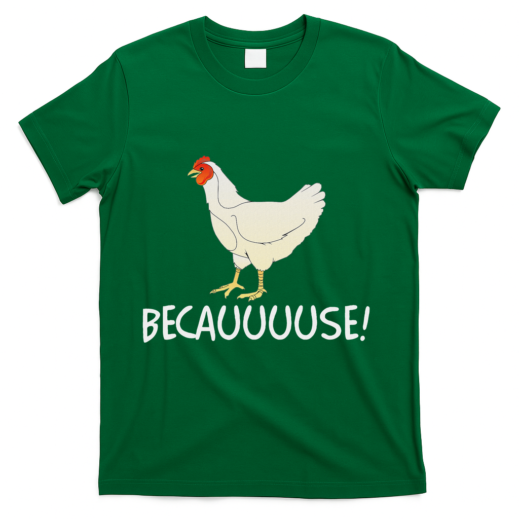 Why Are Chickens So Funny Because Funny Trending Meme T-Shirt