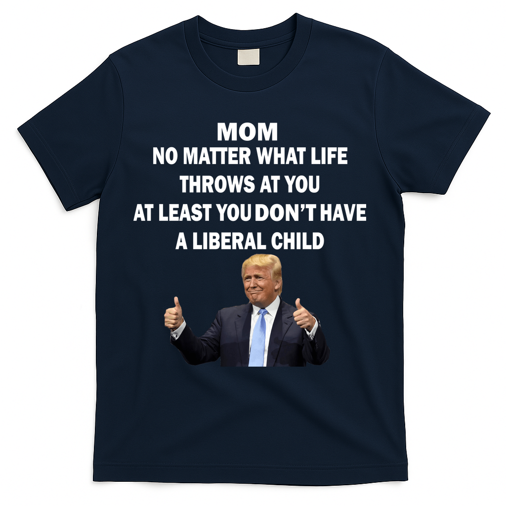 Funny Republican Mom Anti Liberal Child T-Shirt