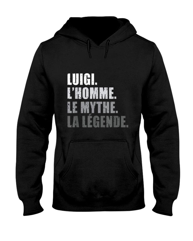 Luigi LHomme Le Homme Le Myth La Legende Vintage Christmas Gift T-Shirt