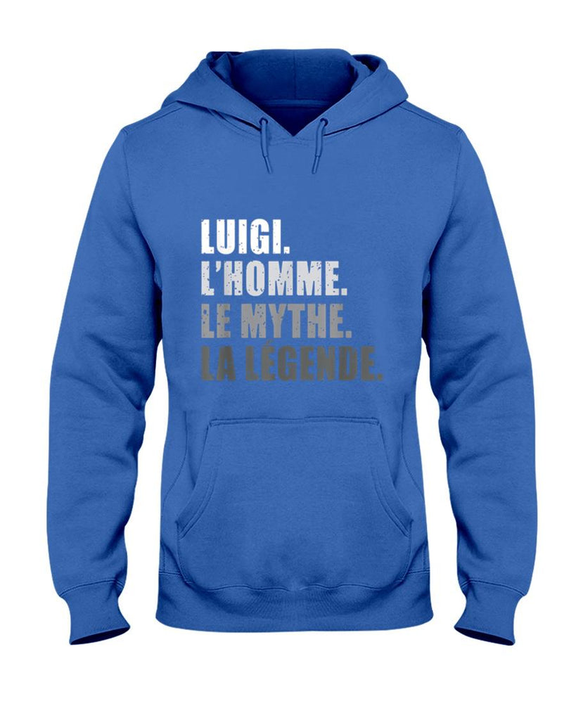 Luigi LHomme Le Homme Le Myth La Legende Vintage Christmas Gift T-Shirt