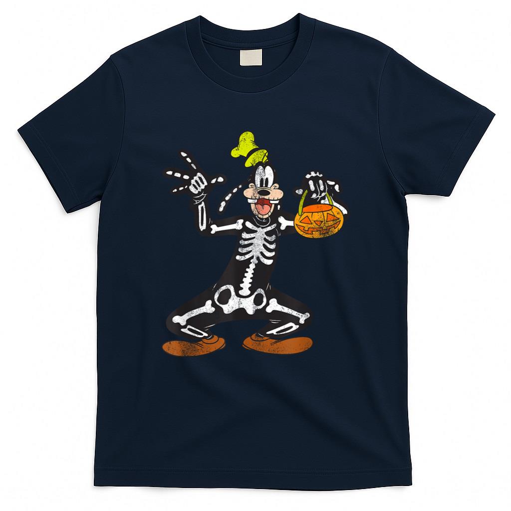 Halloween Shirt - Disney - Goofy Skeleton Halloween T-Shirt