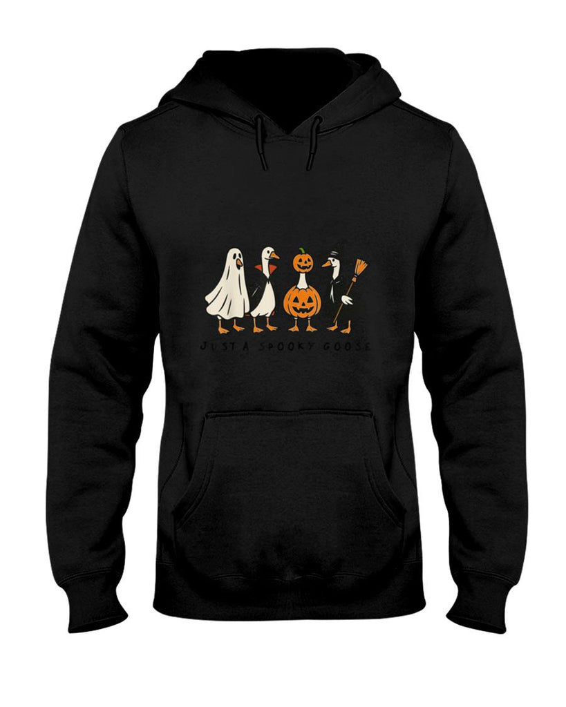 Halloween Shirt - Just A Spooky Goose Halloween Silly Goose Funny Halloween T-Shirt
