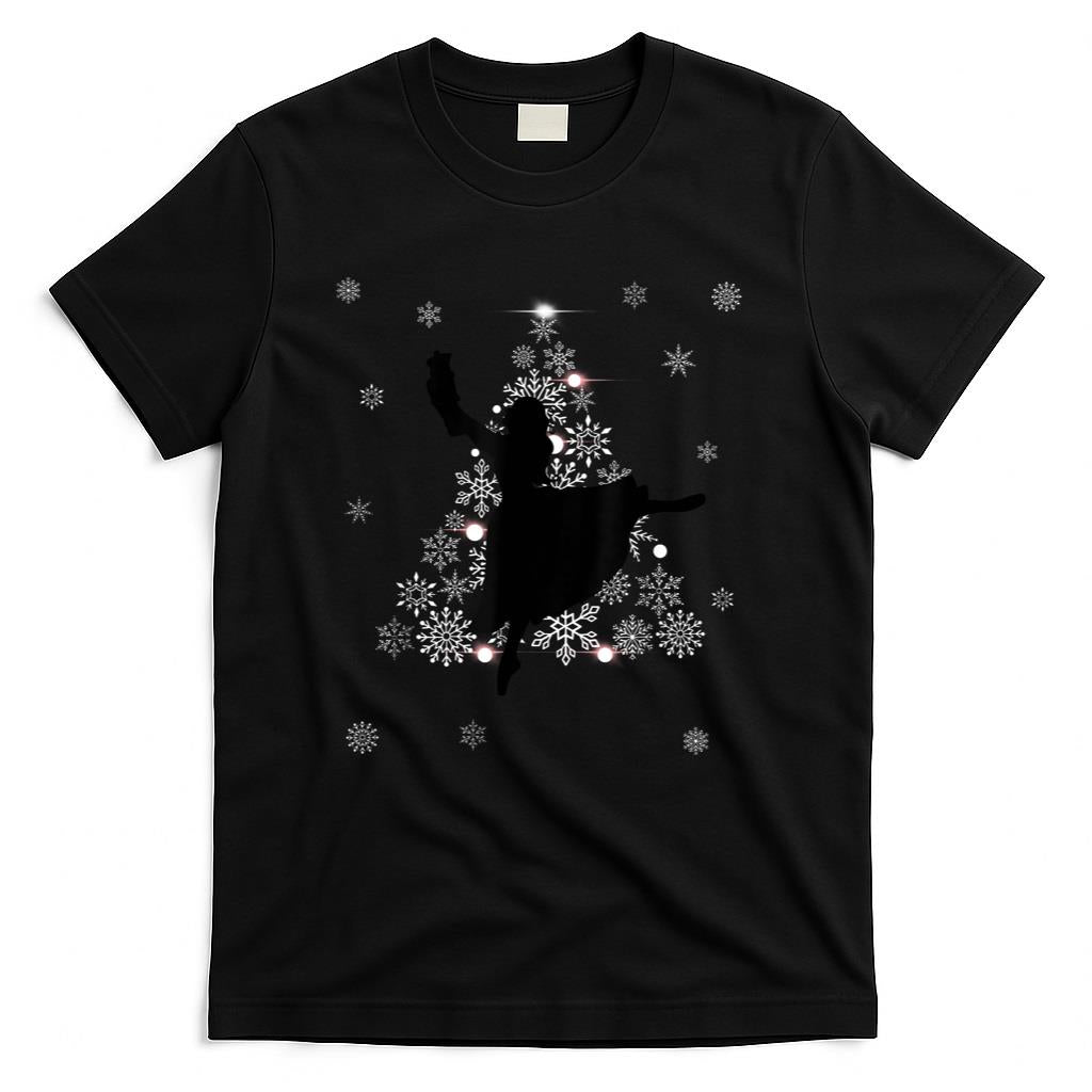 The Nutcracker Ballet Clara Tree Christmas Holiday Dance T-Shirt