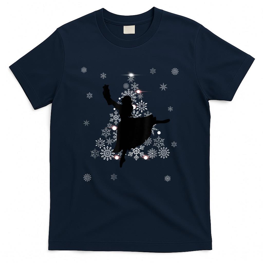 The Nutcracker Ballet Clara Tree Christmas Holiday Dance T-Shirt