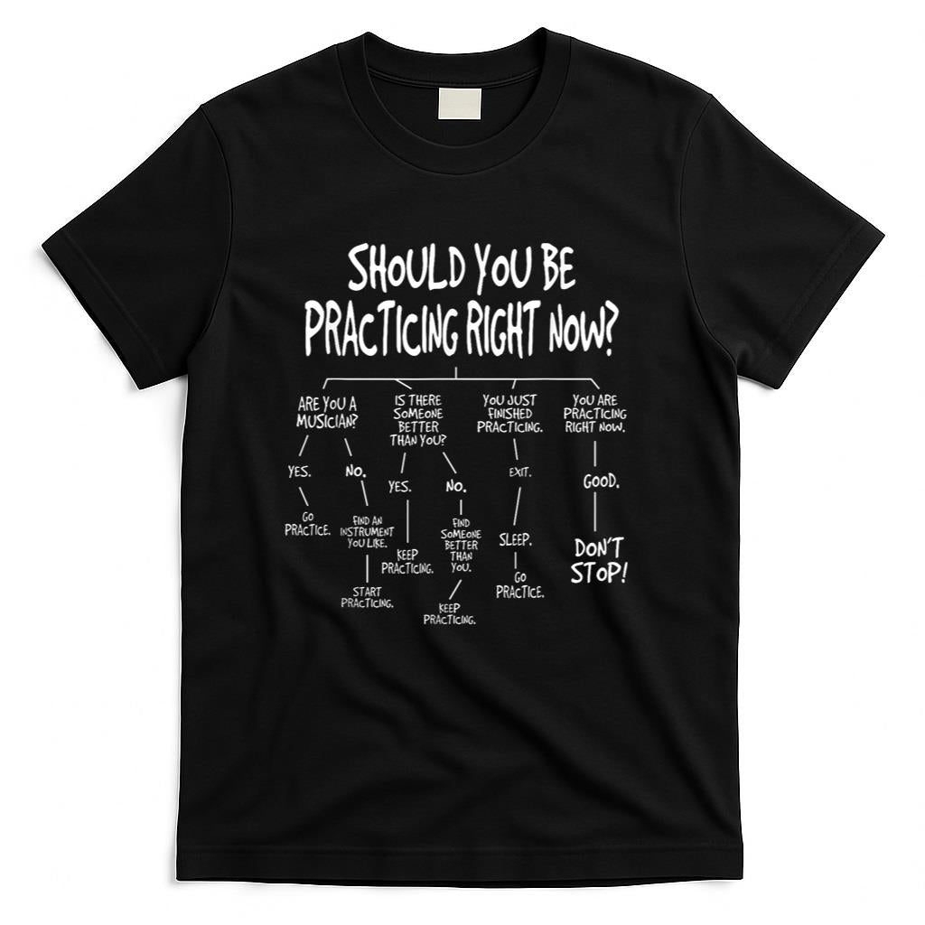 Music Practice Instrument Algorithm Funny Christmas Gift T-Shirt