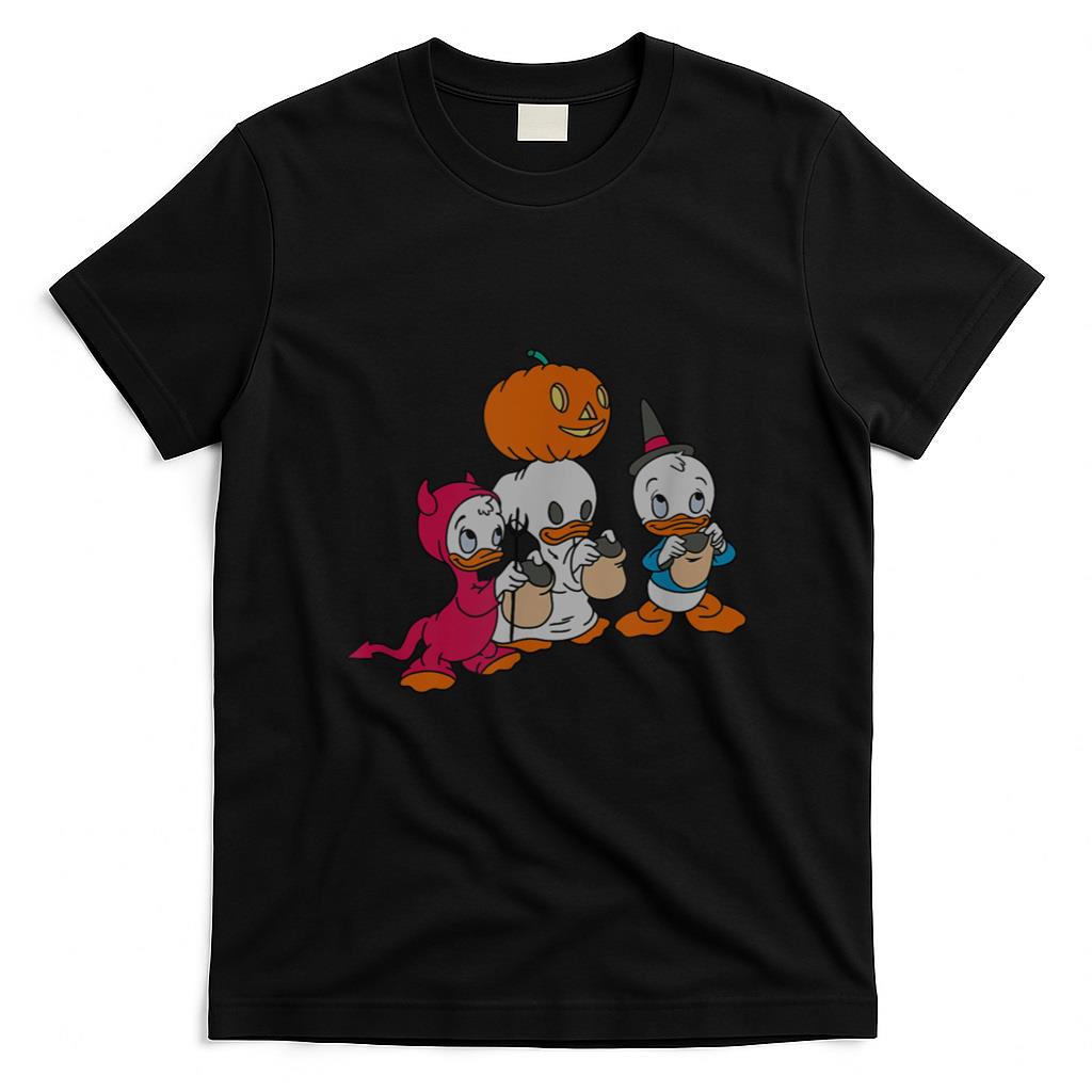 Halloween Shirt - Disney DuckTales Halloween Trick Or Treat Costume Portrait T-Shirt