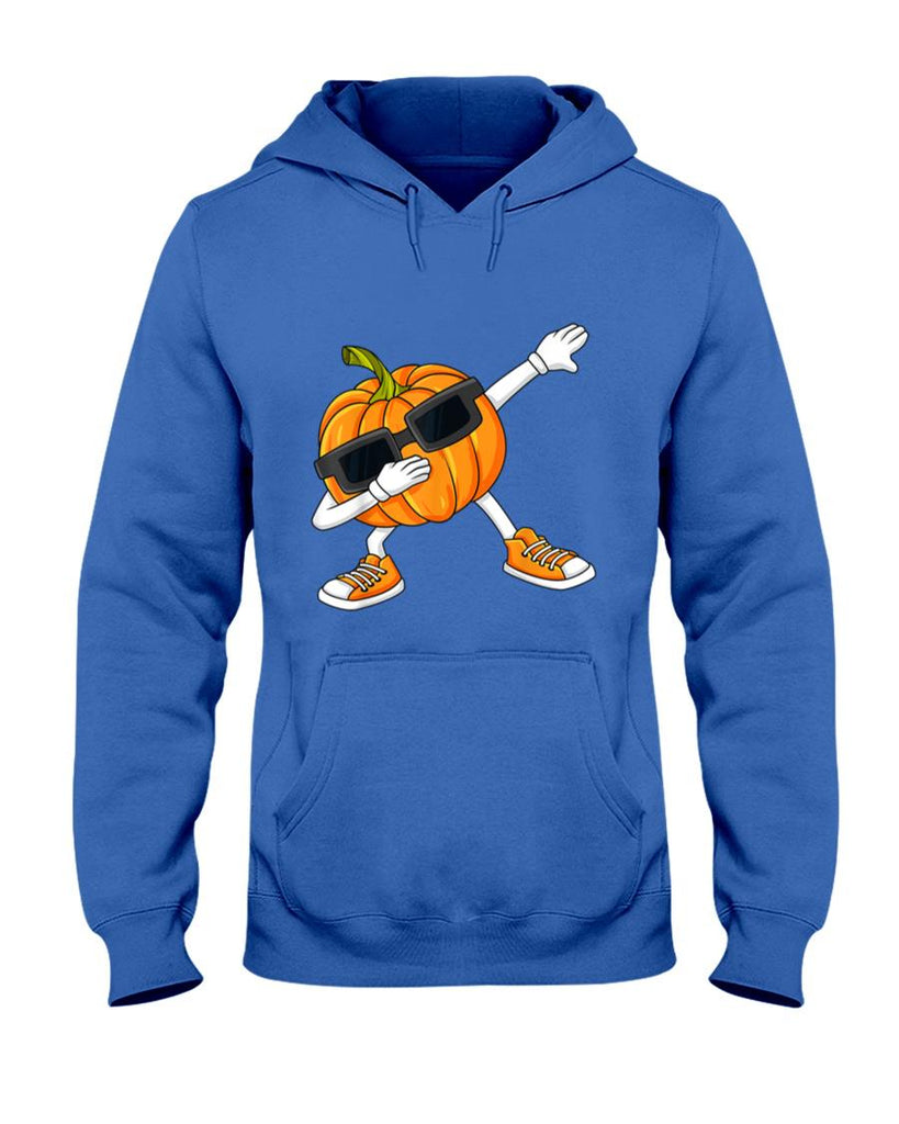 Halloween Dabbing Pumpkin Thanksgiving Day Boys Girls Kids T-Shirt