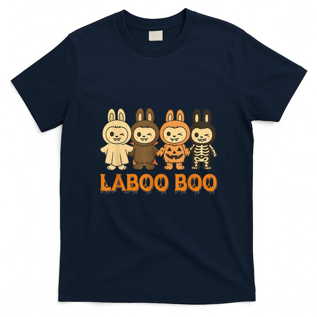 Halloween Shirt - Cute Laboo Boo Ghost Halloween for Adults and Kids T-Shirt