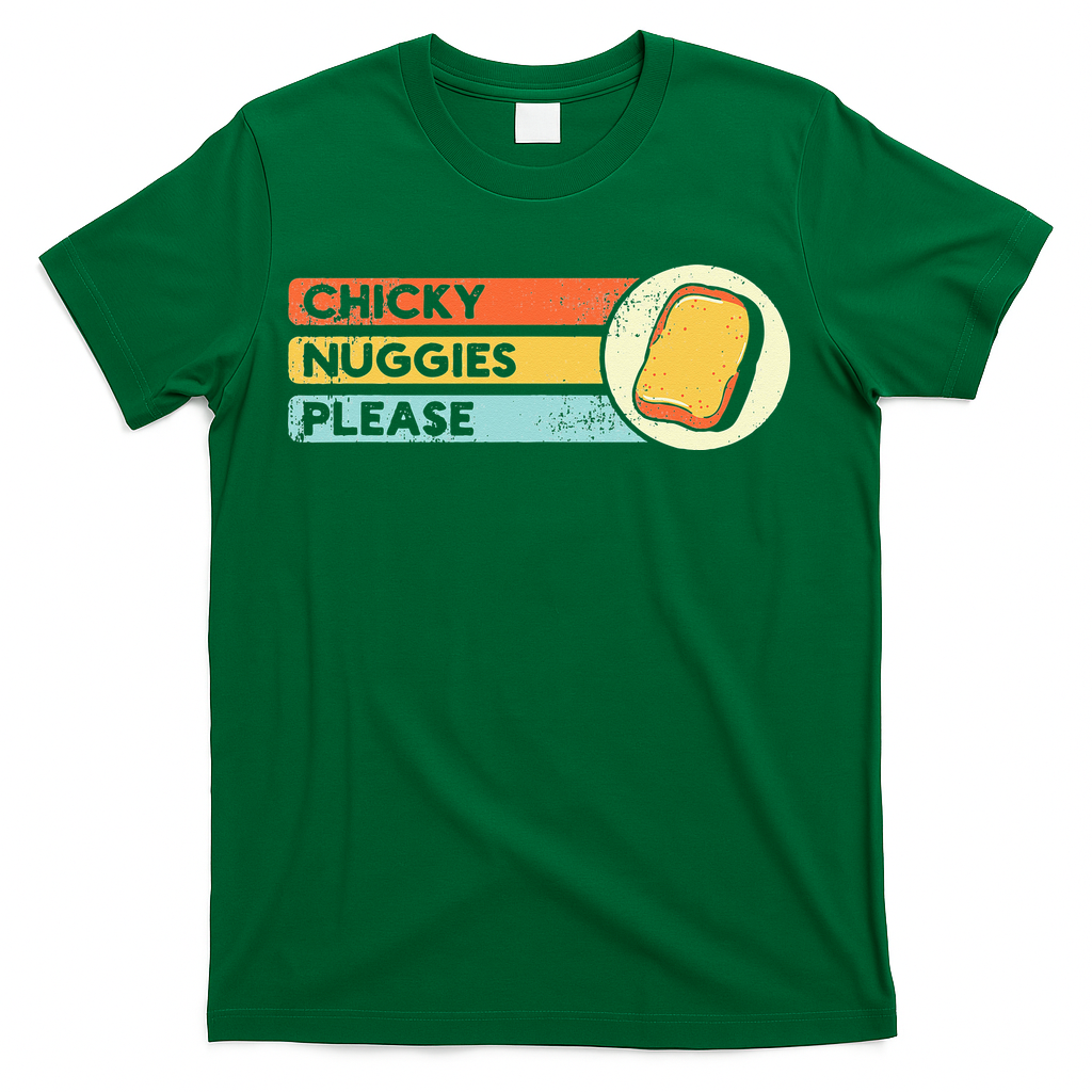 Chicky Nuggies Chicken Nugget Fans Nug Eaters Fast Food T-Shirt