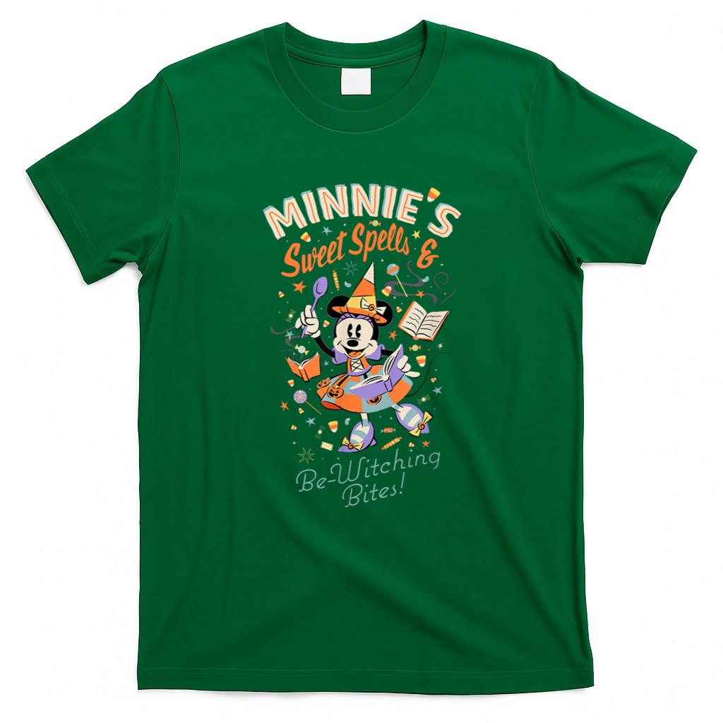 Halloween Shirt - Disney Minnie’s Sweet Spells & Be-Witching Bites Halloween T-Shirt