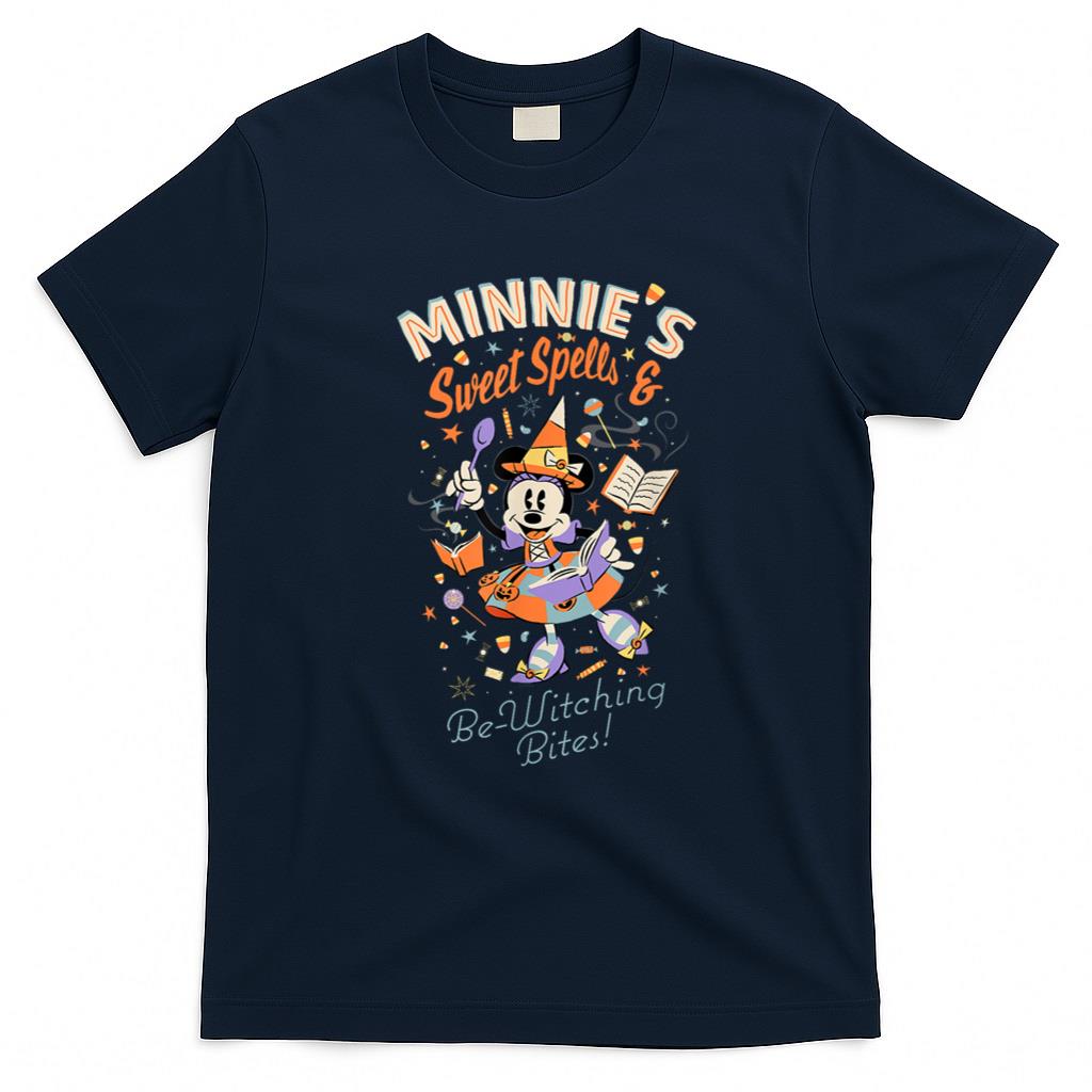 Halloween Shirt - Disney Minnie’s Sweet Spells & Be-Witching Bites Halloween T-Shirt