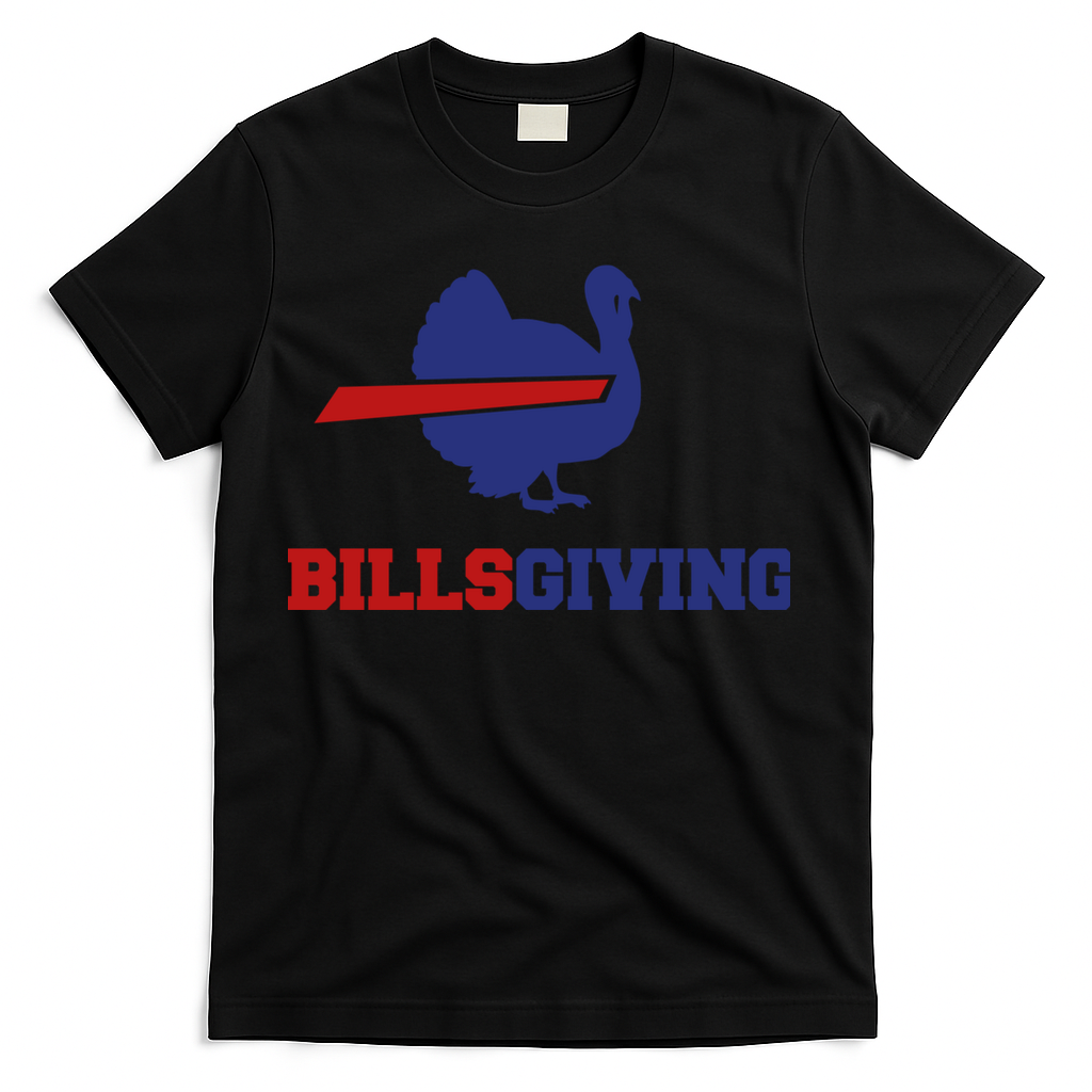 Happy Billsgiving Chicken Football Thanksgiving T-Shirt