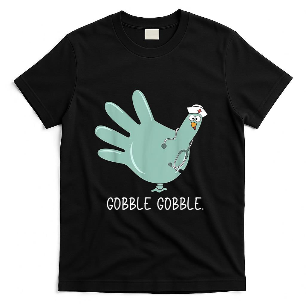 Turkey Glove Nurse Thanksgiving T-Shirt
