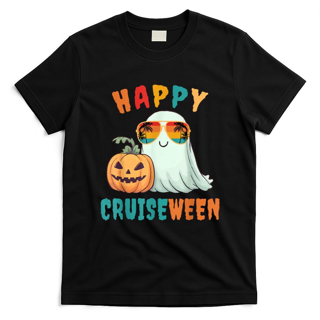 Halloween Shirt - Halloween Cruise Squad Family 2025 Cruising Crew T-Shirt