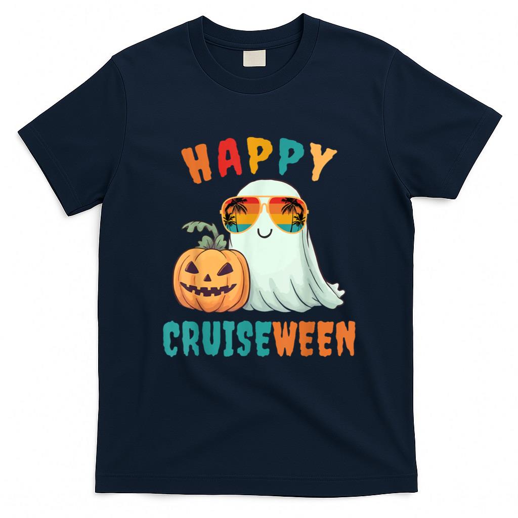 Halloween Shirt - Halloween Cruise Squad Family 2025 Cruising Crew T-Shirt