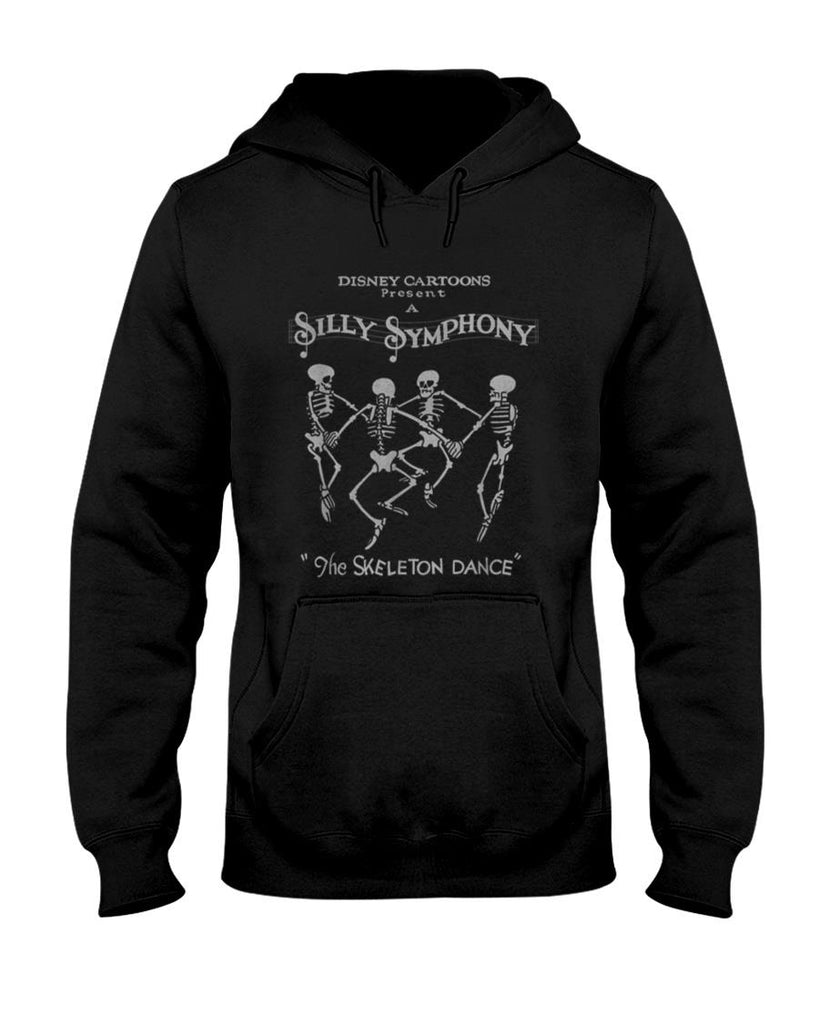 Halloween Shirt - Disney Silly Symphonies The Skeleton Dance Vintage Logo T-Shirt