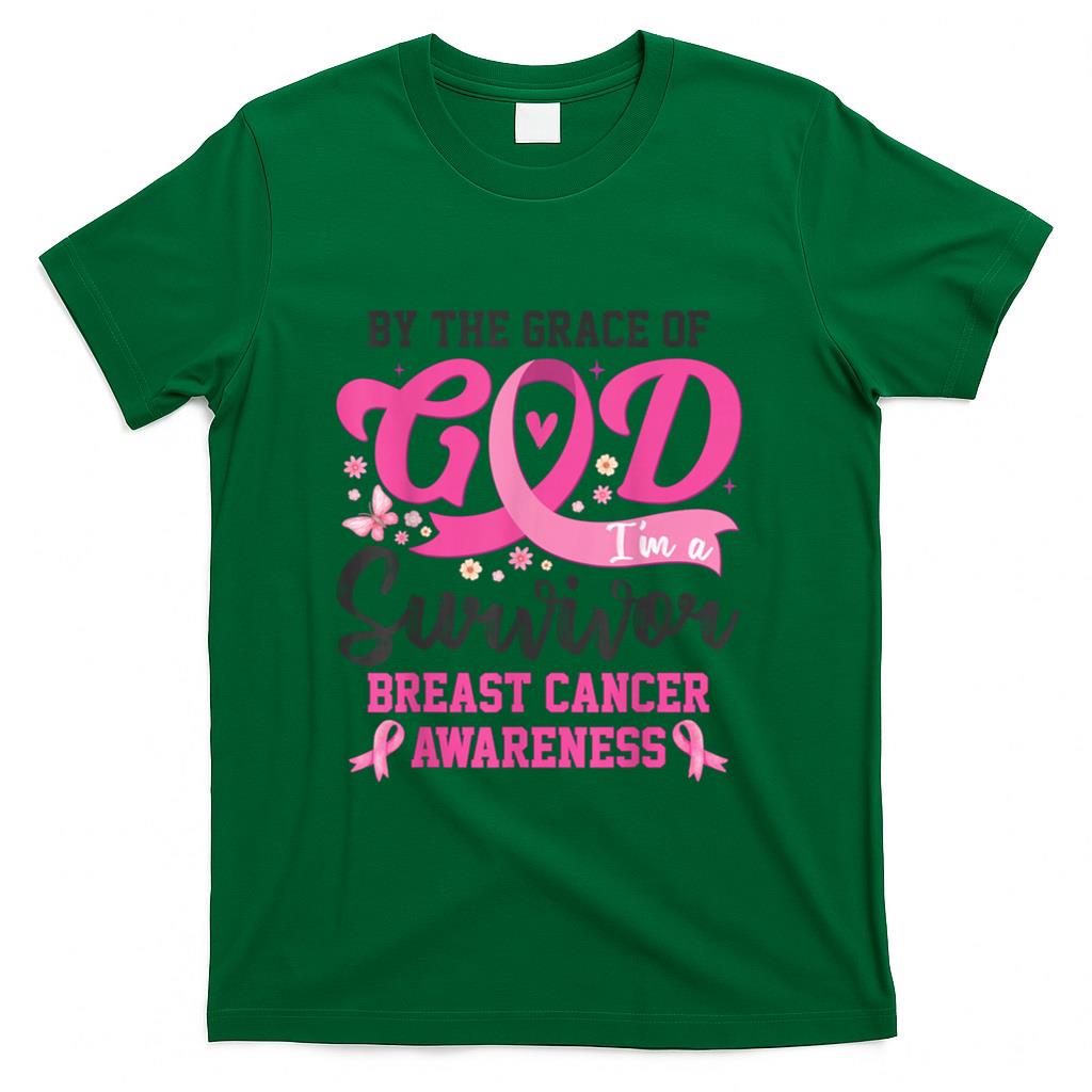 Im A Survivor Breast Cancer Awareness For Women Mom Grandma T-Shirt