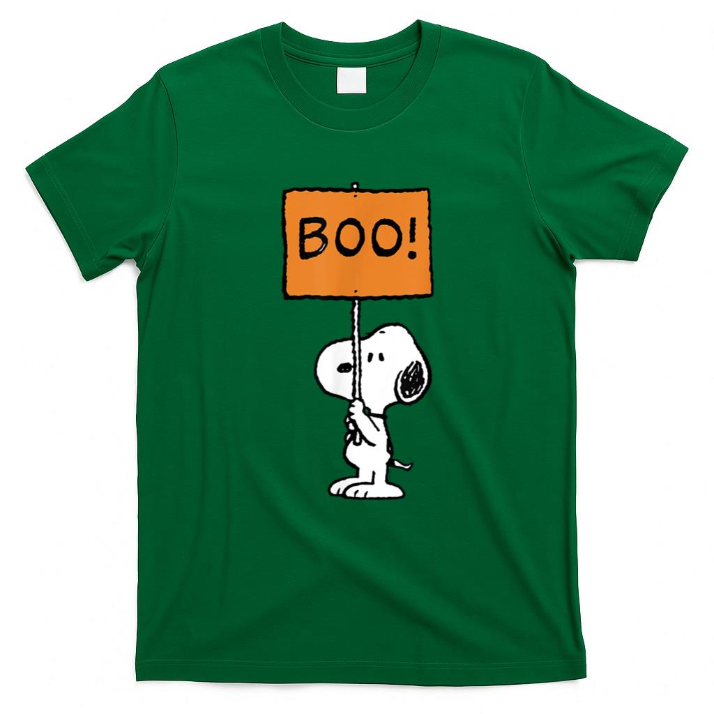 Halloween Shirt - Peanuts Halloween Snoopy Boo! T-Shirt