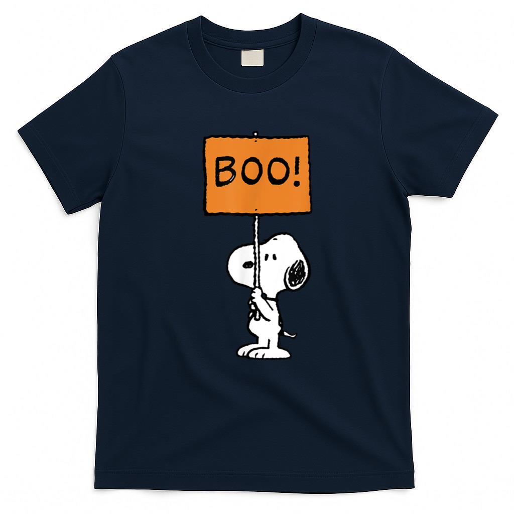 Halloween Shirt - Peanuts Halloween Snoopy Boo! T-Shirt