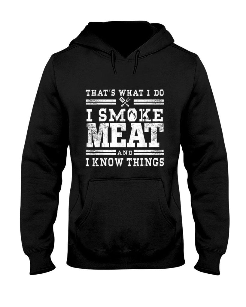 Funny Pitmaster I Smoke Meat BBQ Smoker Grill Gift T-Shirt
