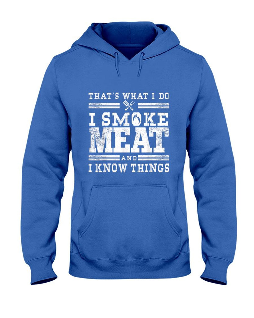 Funny Pitmaster I Smoke Meat BBQ Smoker Grill Gift T-Shirt