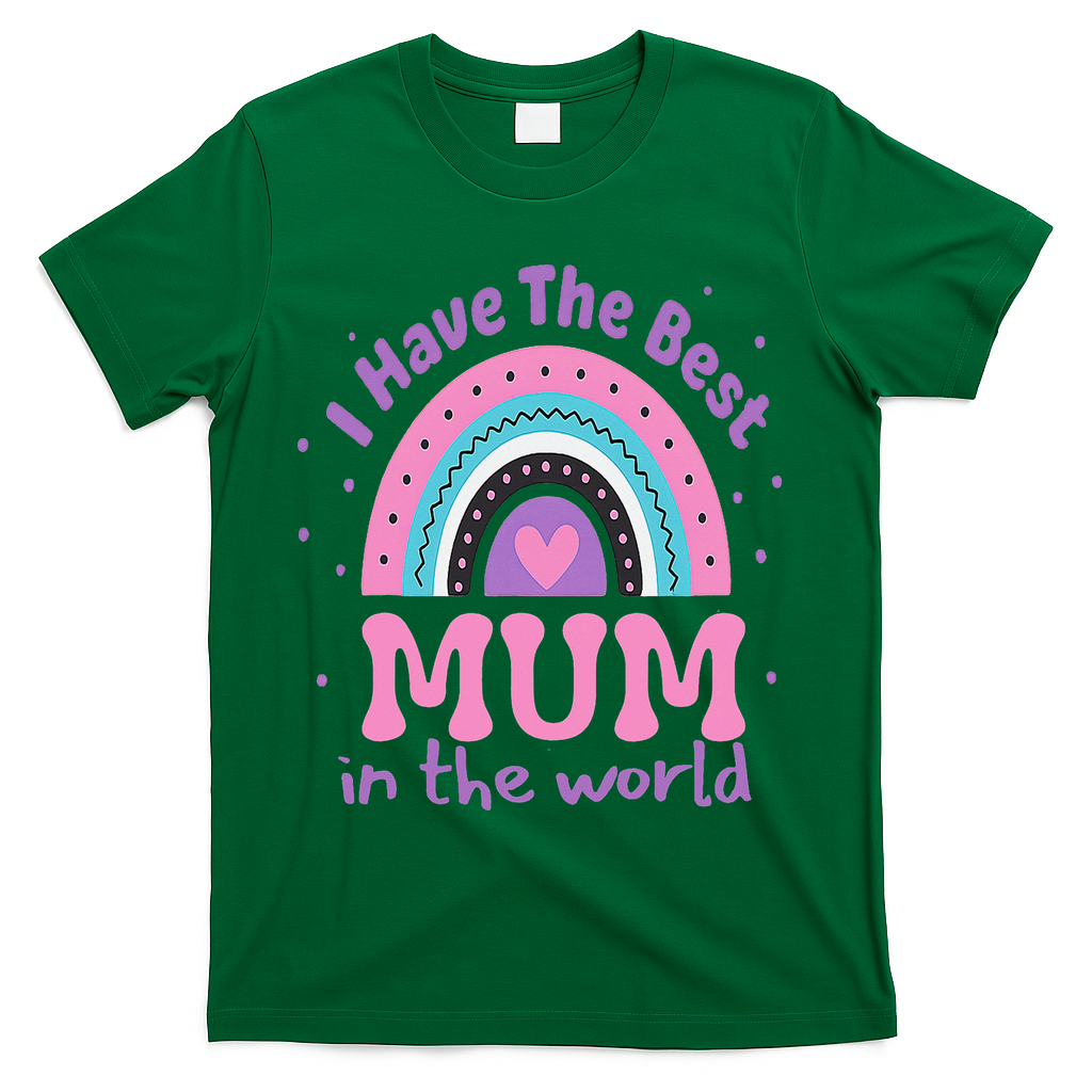Happy Mothers Day For And Baby Funny Mom Mum T-Shirt