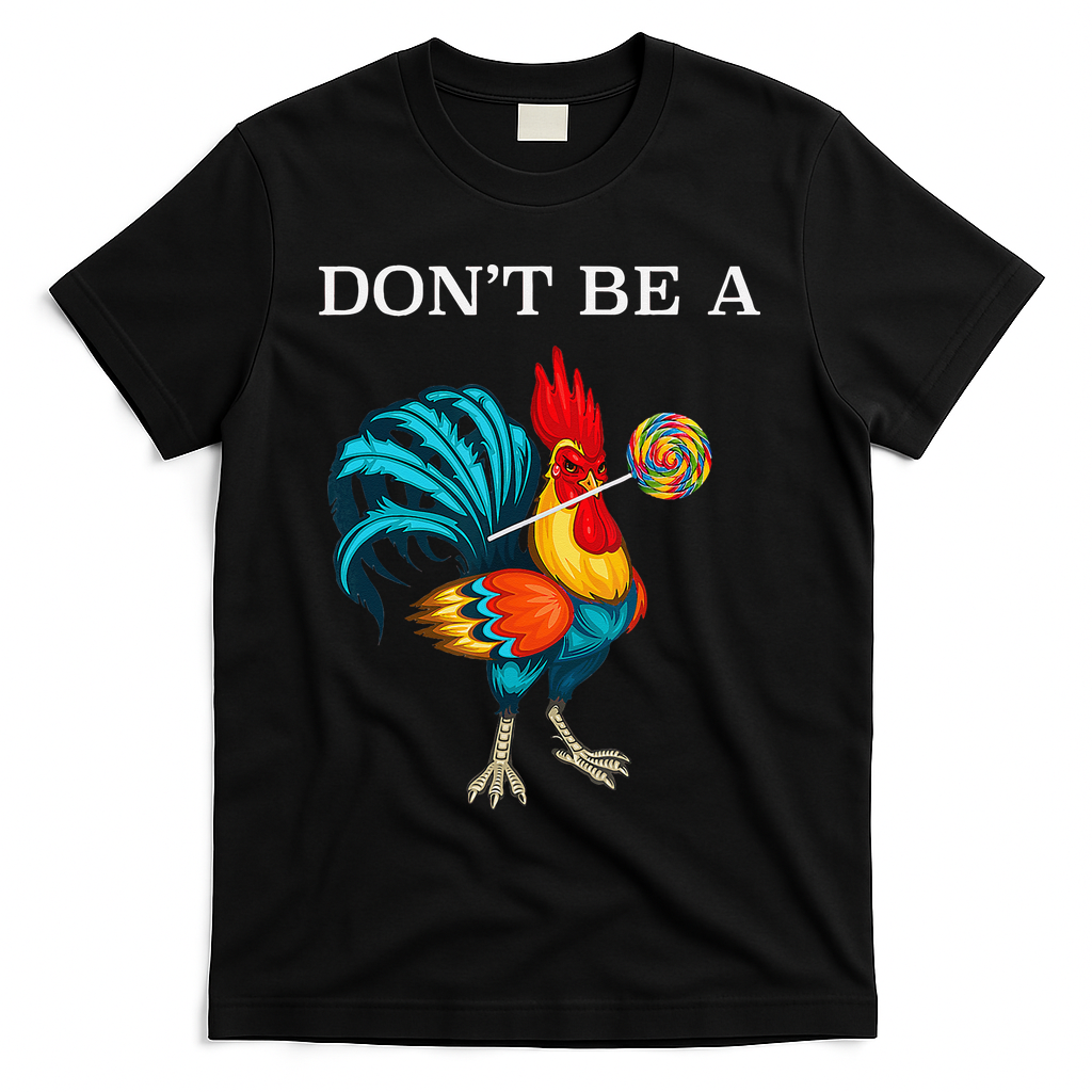 Dont Be A Sucker Funny Cock Chicken Father Day Gift T-Shirt