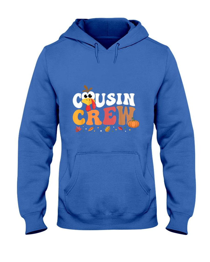 Cousin Crew Thanksgiving Family Matching Turkey Day Fall T-Shirt