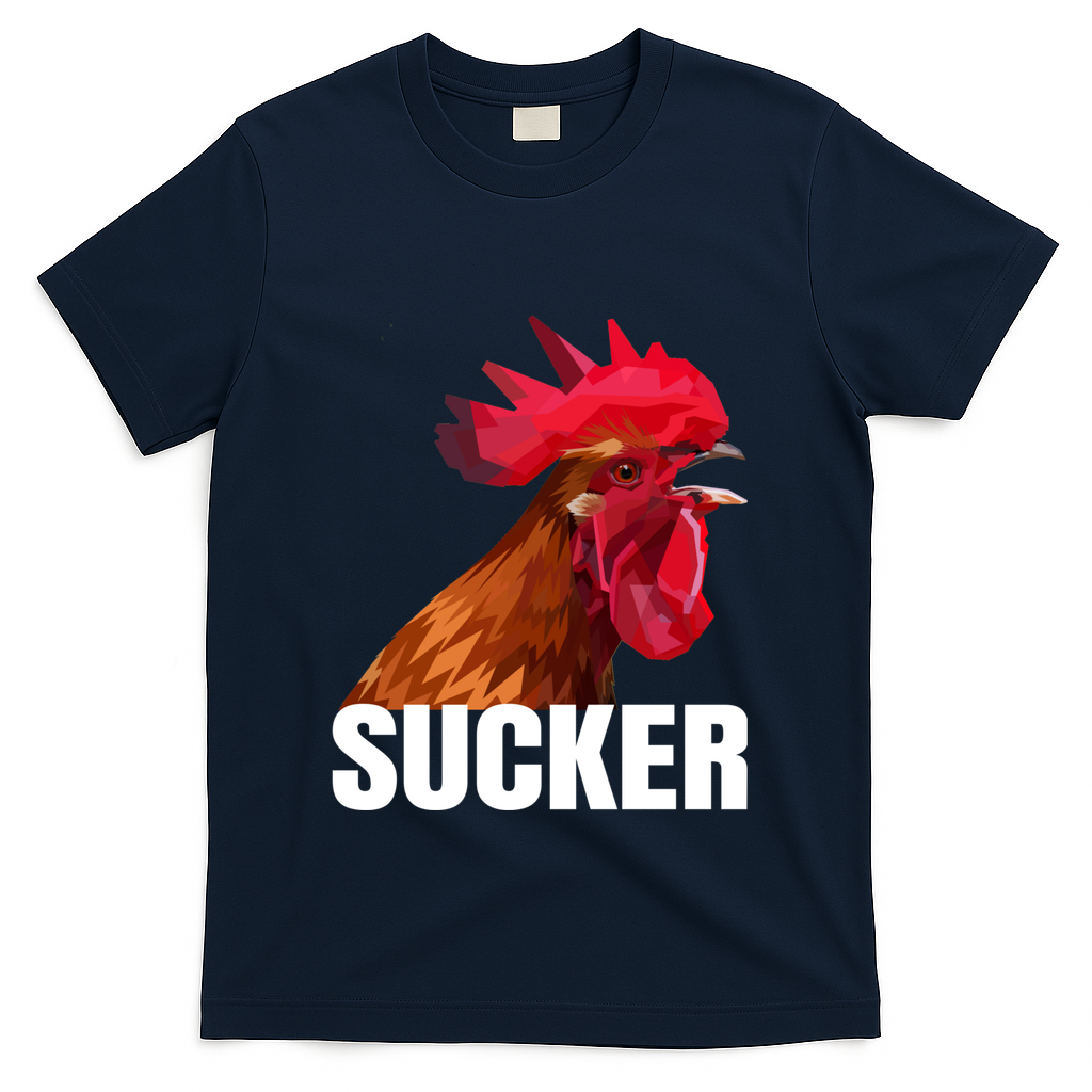 Cock Sucker Funny Rooster Joke T-Shirt