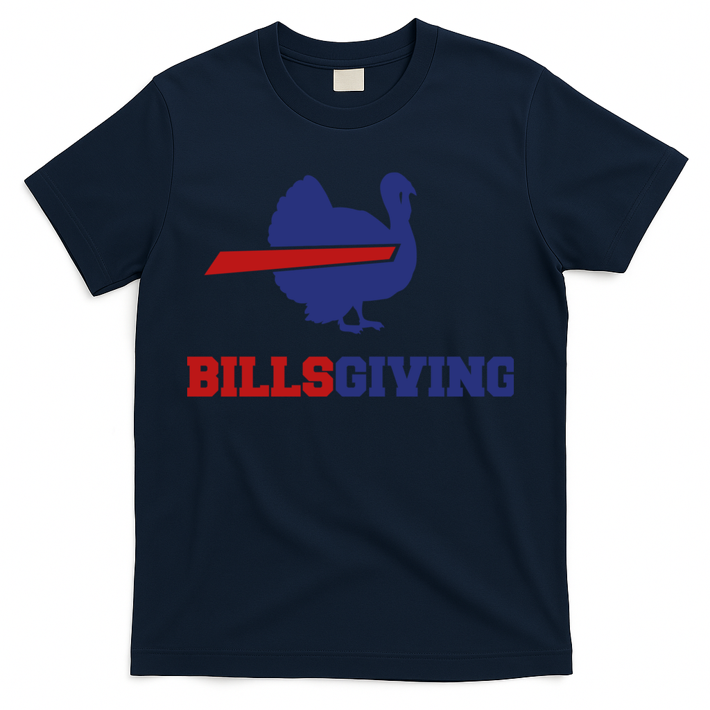 Happy Billsgiving Chicken Football Thanksgiving T-Shirt