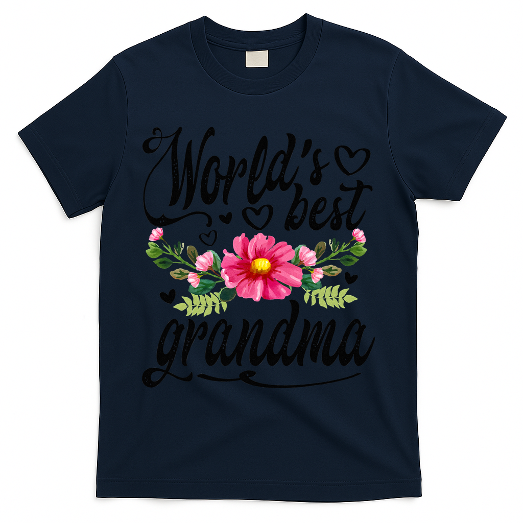 World's Best Grandma Mother's Day Gift T-Shirt