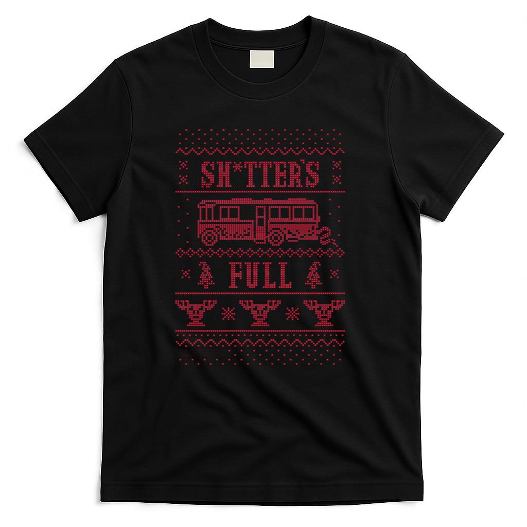 Christmas Vacation Full RV Sweater Print Holiday Movie Long Sleeve T-Shirt