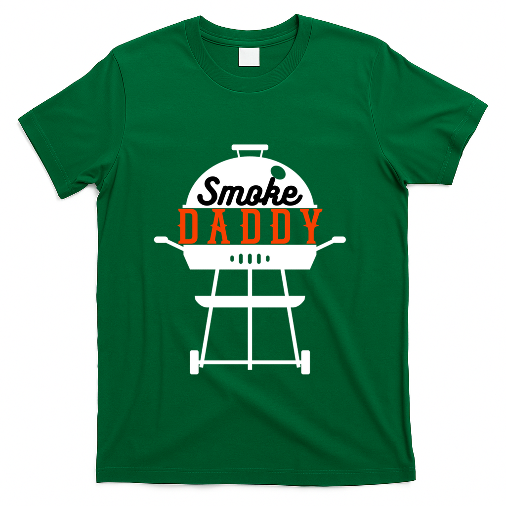 Smoky Daddy Bbq Grill Party Present Gift T-Shirt