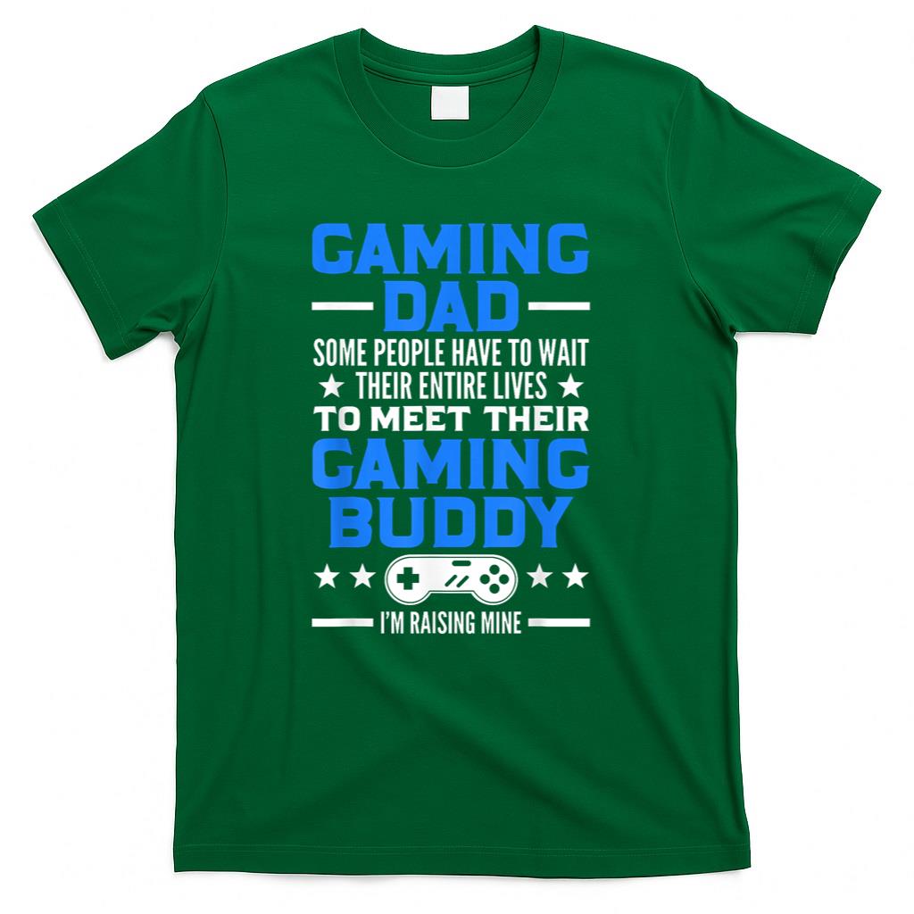 Gamer Fathers Day Gift Video Games Gaming Dad Gaming T-Shirt