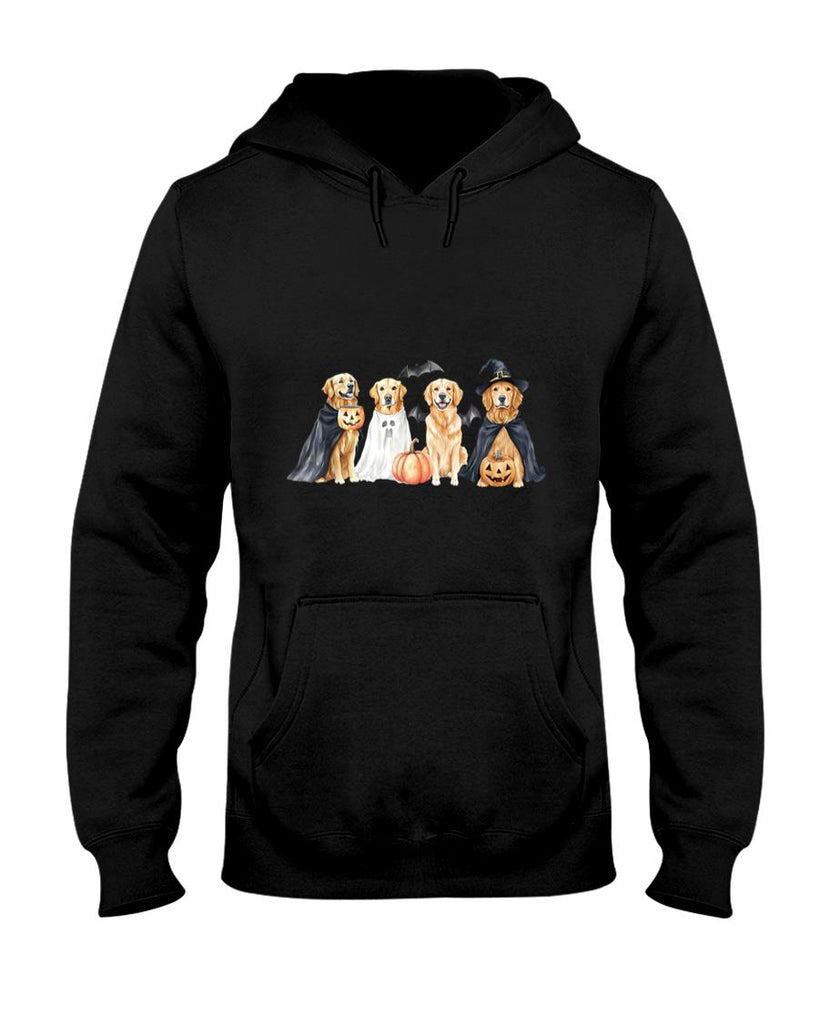 Pet Mom Halloween Shirt - Golden Retriever Dogs Ghost Boo Witch Costume Halloween T-Shirt